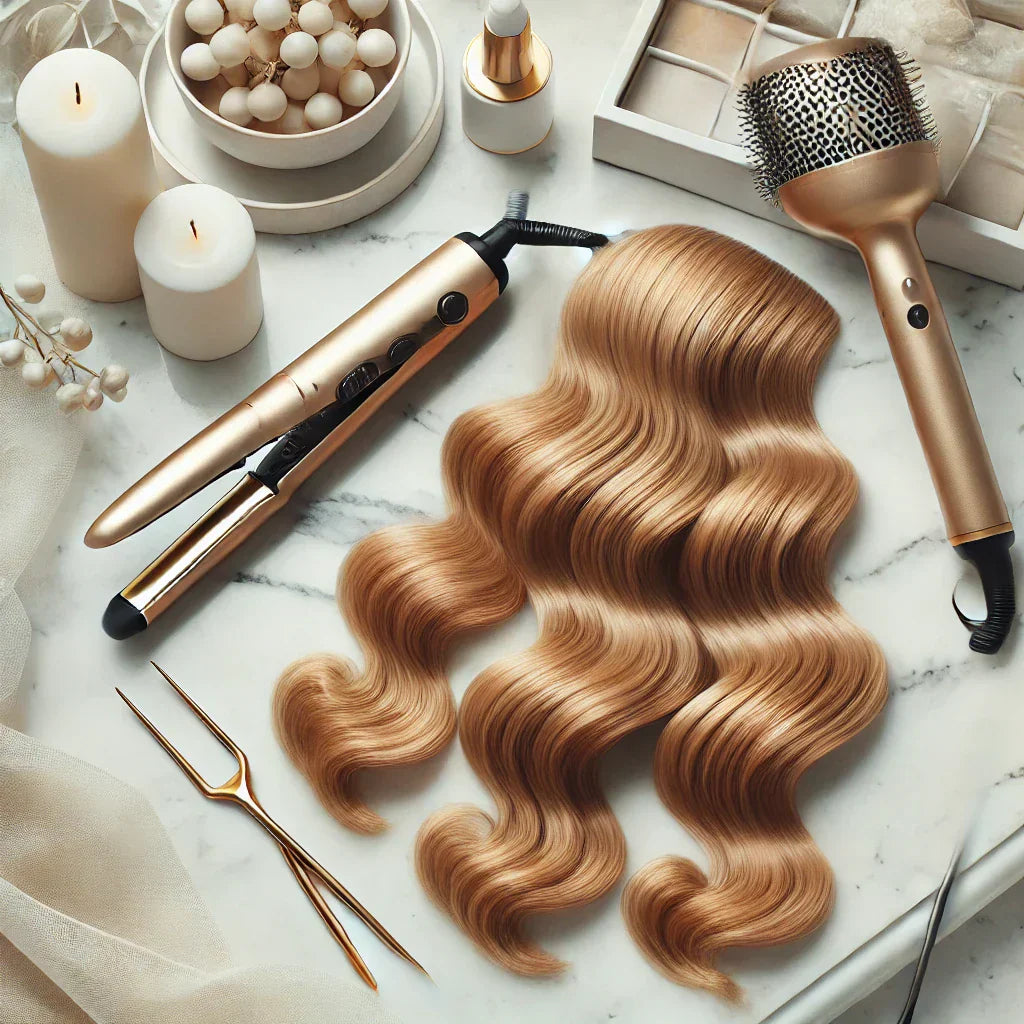 Master the Art of Hollywood Waves: Step-by-Step Guide Using a Curling Iron